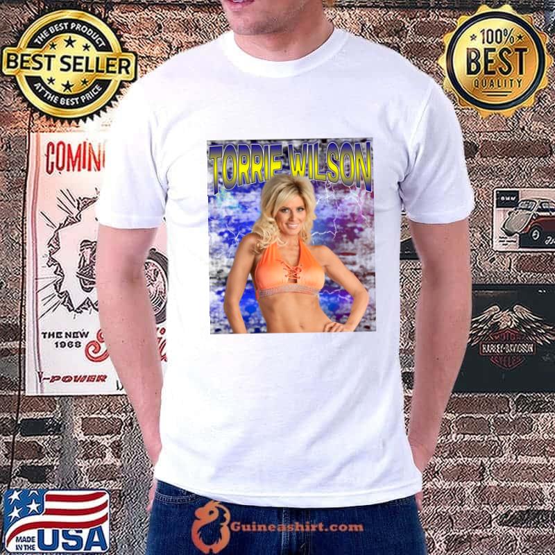 Torrie Wilson American model fitness competitor retired professional wrestler T-Shirt Unisex