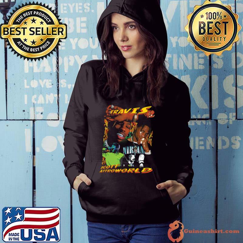 Travis Scottt Astro World American rapper singer songwriter T-Shirt Hoodie