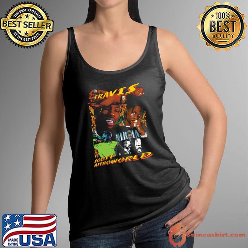 Travis Scottt Astro World American rapper singer songwriter T-Shirt Tank Top