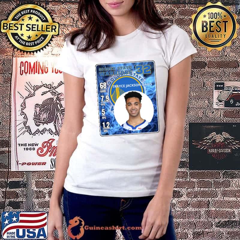 Trayce Jackson-Davis American professional basketball player Golden State Warriors T-Shirt Ladiestee