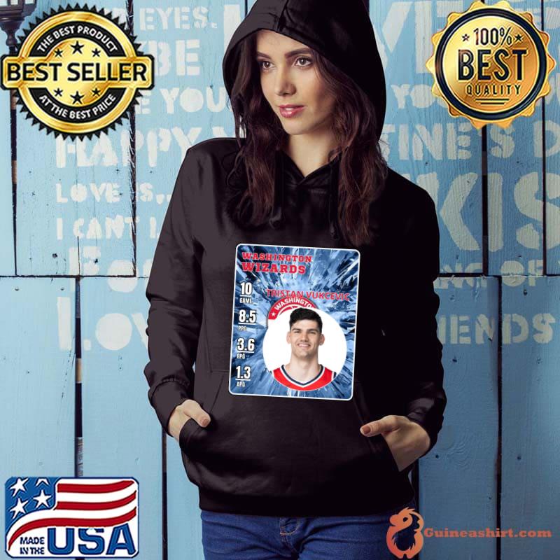 Tristan Vukcevic Serbian-Swedish professional basketball Washington Wizards T-Shirt Hoodie