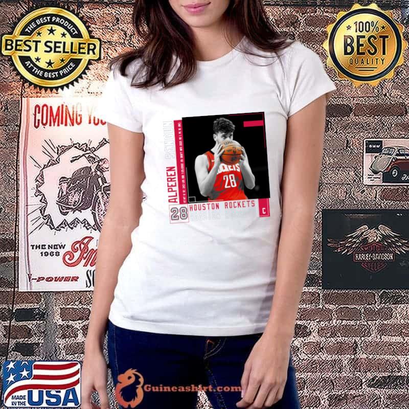 Turkish professional basketball player for Houston Rockets alperen sengun basketball T-Shirt Ladiestee