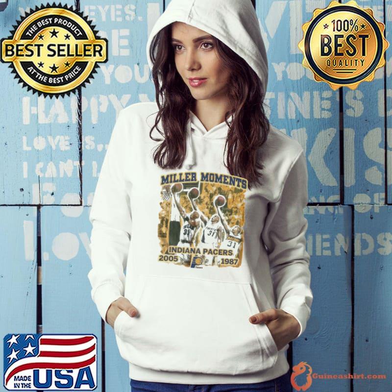 Tyrese Haliburton Reggie Miller Moments Pacers Ladies Boyfriend Shirt Hoodie