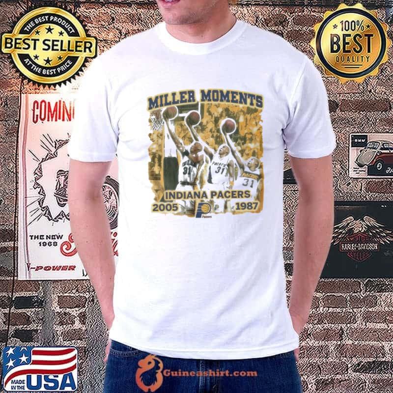 Tyrese Haliburton Reggie Miller Moments Pacers Ladies Boyfriend Shirt Unisex