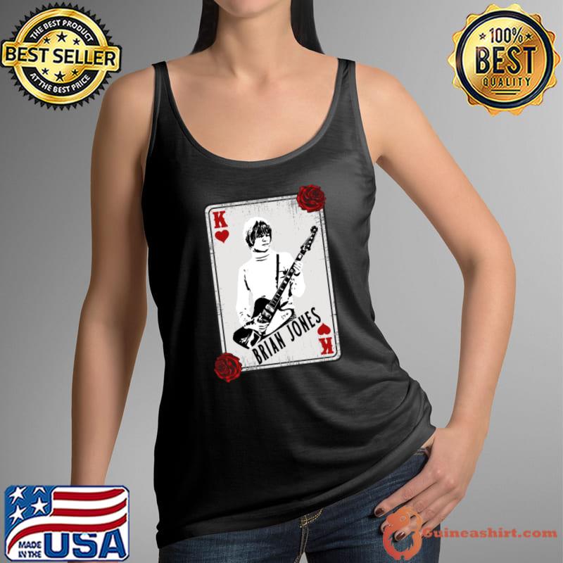 Vintage Card Brian Jones English musician songwriter and record producer T-Shirt