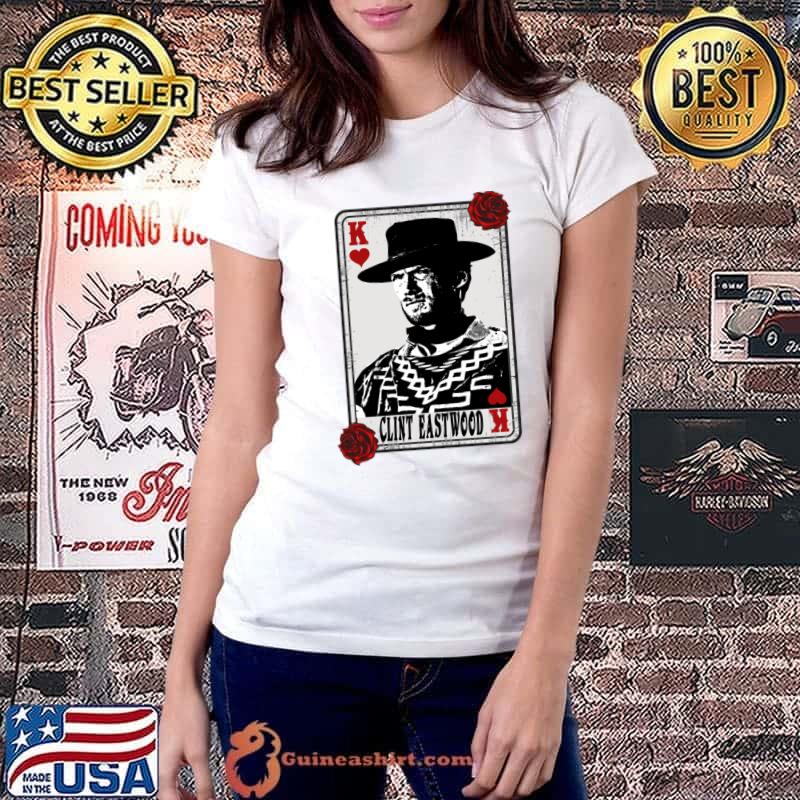 Vintage Card Clint Eastwood American actor and film director T-Shirt