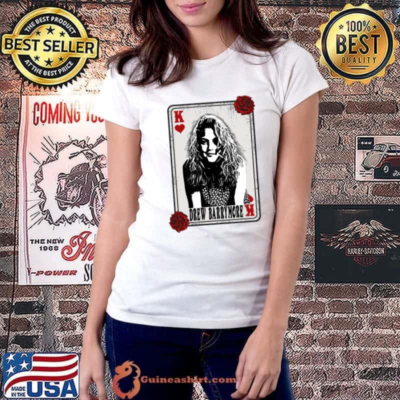 Vintage Card Drew Barrymore American actress producer talk show host and author T-Shirt