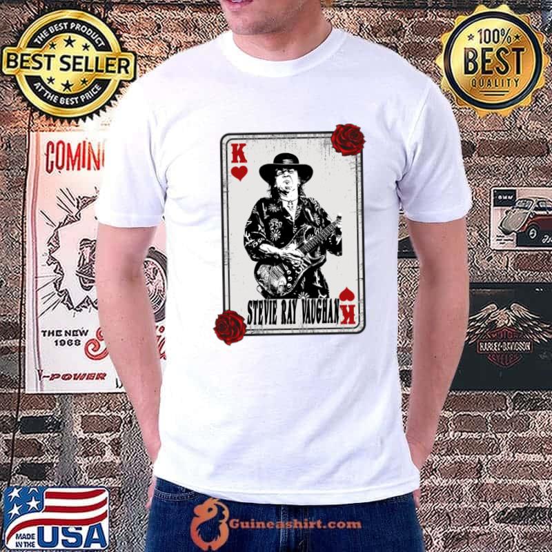 Vintage Card Stevie Ray Vaughan an American musician T-Shirt Unisex