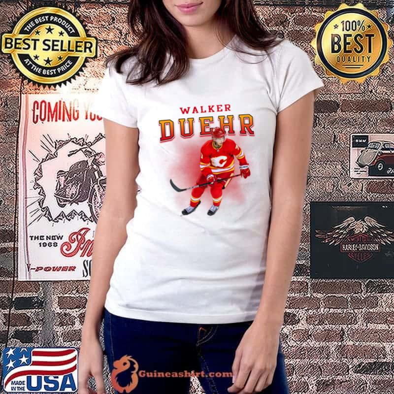 Walker Duehr American professional ice hockey winger for the Calgary Flames T-Shirt Ladiestee