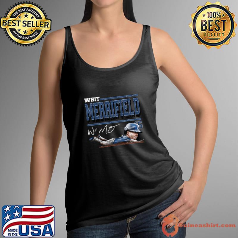 Whit Merrifield American professional baseball second baseman Kansas City Cartoon T-Shirt