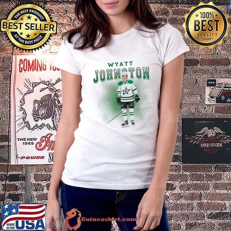 Wyatt Johnston Canadian professional ice hockey centre Dallas Stars T-Shirt