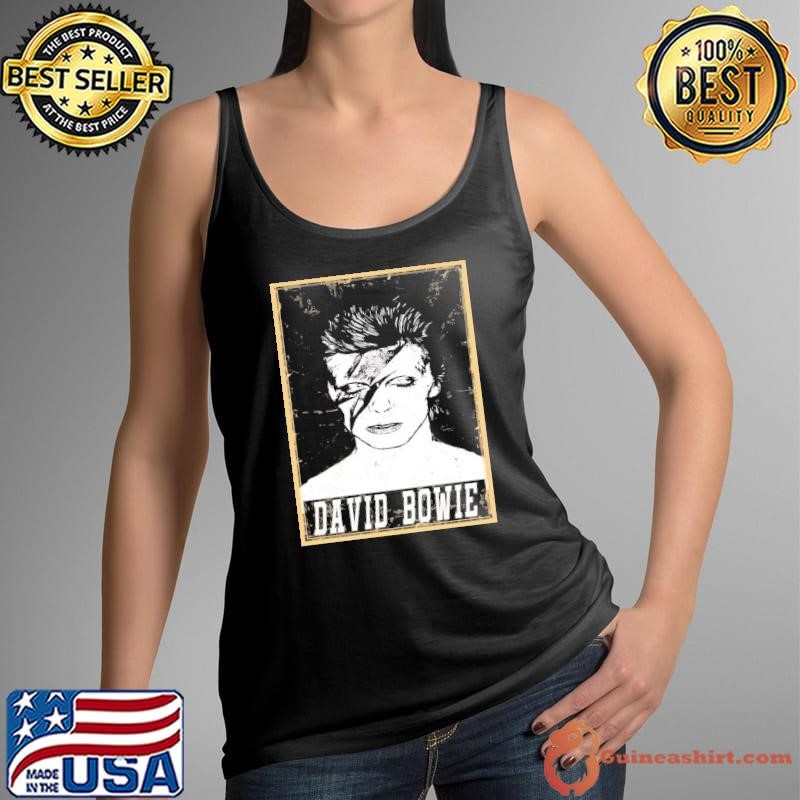 80s Style Bowie English singer songwriter musician and actor Shirt