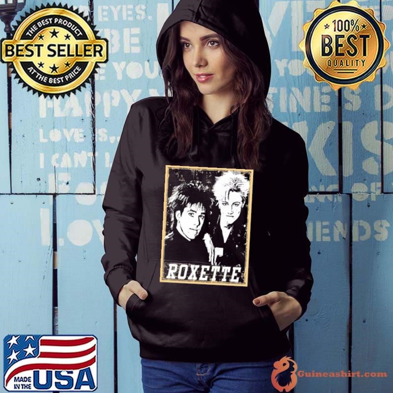 80s Style Roxette Swedish pop rock group formerly consisting Marie Fredriksson Hoodie