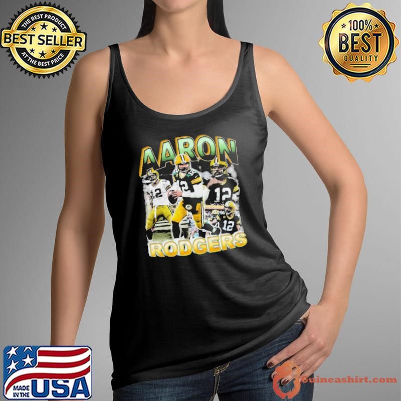 Aaron Rodgers American football quarterback Green Bay Vintage Bootleg Shirt