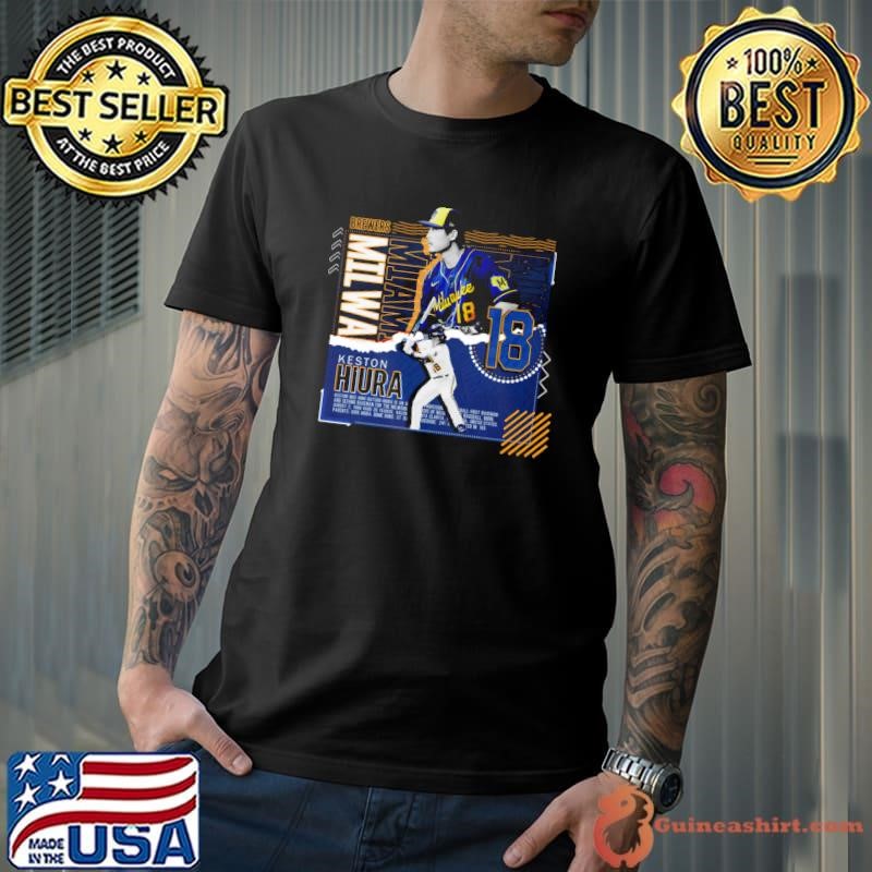 American professional baseball first baseman and second baseman keston hiura Unisex