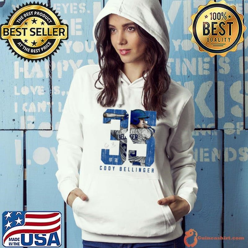 American professional baseball outfielder cody bellinger sketch Hoodie