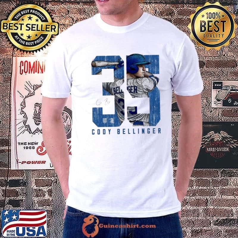American professional baseball outfielder cody bellinger sketch T-Shirt