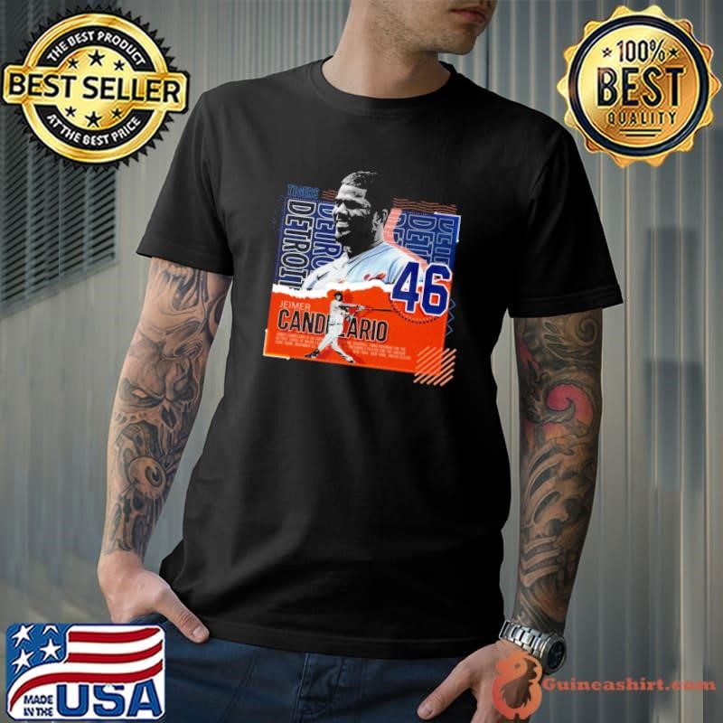 American professional baseball third baseman jeimer candelario baseball T-Shirt