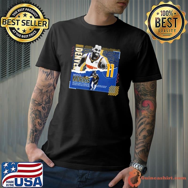 American professional basketball player monte morris T-Shirt