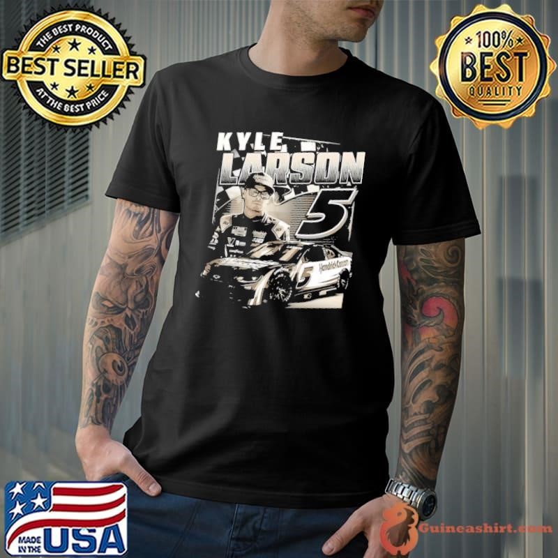 Best Kyle Larson Black Burnout American professional stock car racing driver Unisex