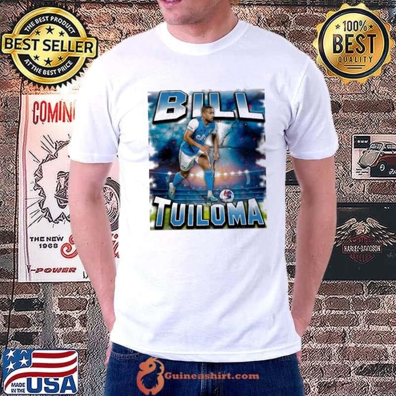Bill Tuiloma New Zealand professional soccer player Charlotte FC T-Shirt
