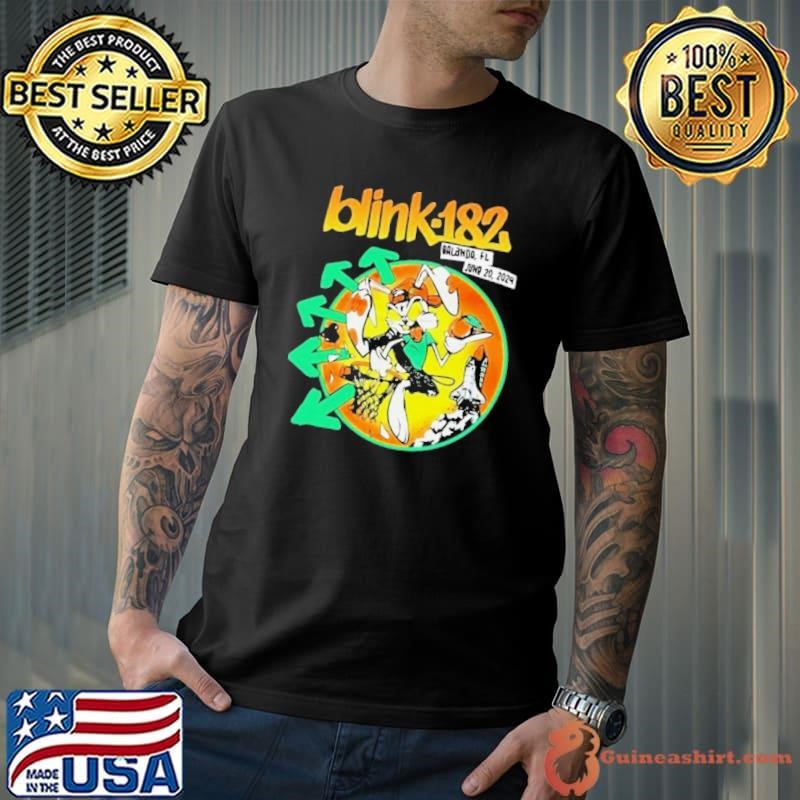 Blink-182 Orlando, Florida June 20 2024 Show Shirt