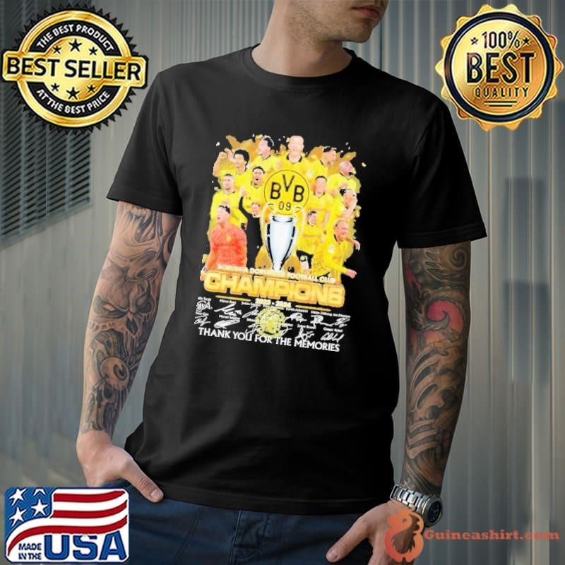 Borussia Dortmund Champions 2023-2024 Signature Thank You For The Memories Unisex