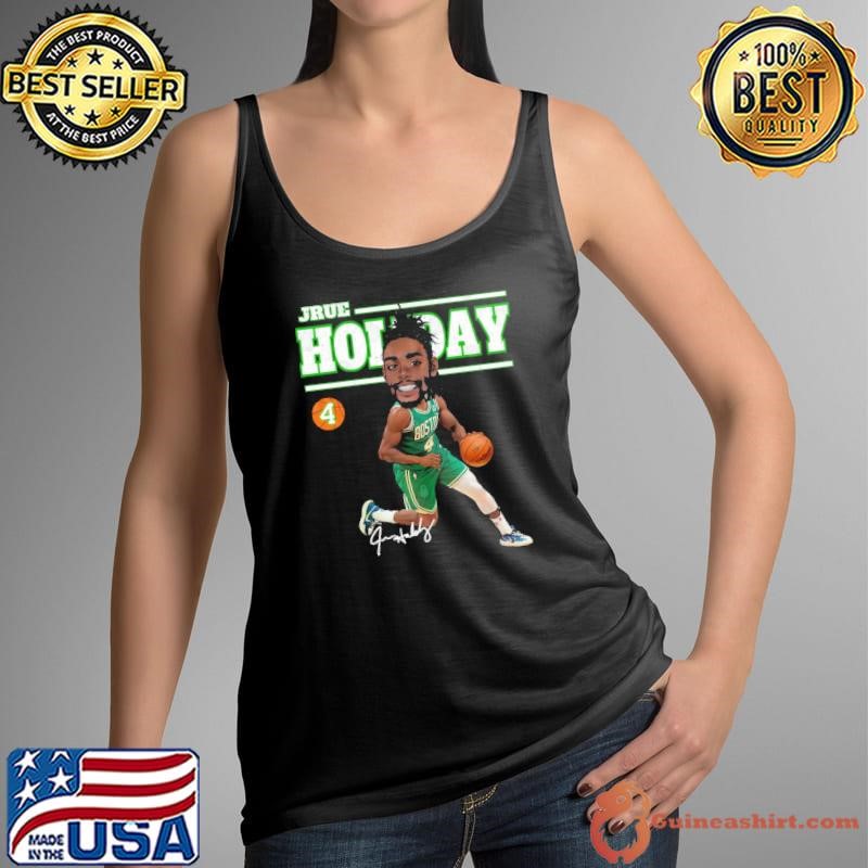 Boston Jrue Holiday Cute Big Head Cartoon Basketball Shirt