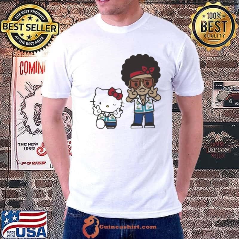 Bruno Mars X Hello Kitty January 6-26 2024 Japan Tour shirt