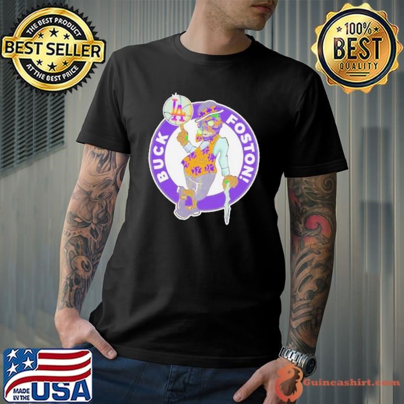 Buck Foston LA Boston Celtics logo shirt
