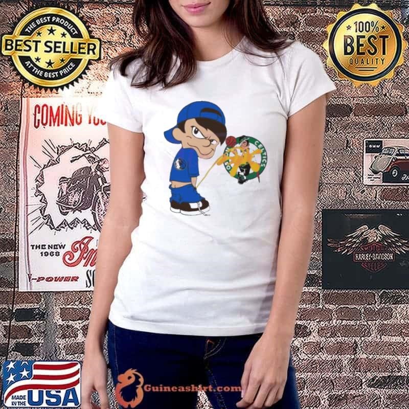Calvin Dallas Mavericks Piss On Boston Celtics 2024 NBA Finals Shirt, Ladiestee