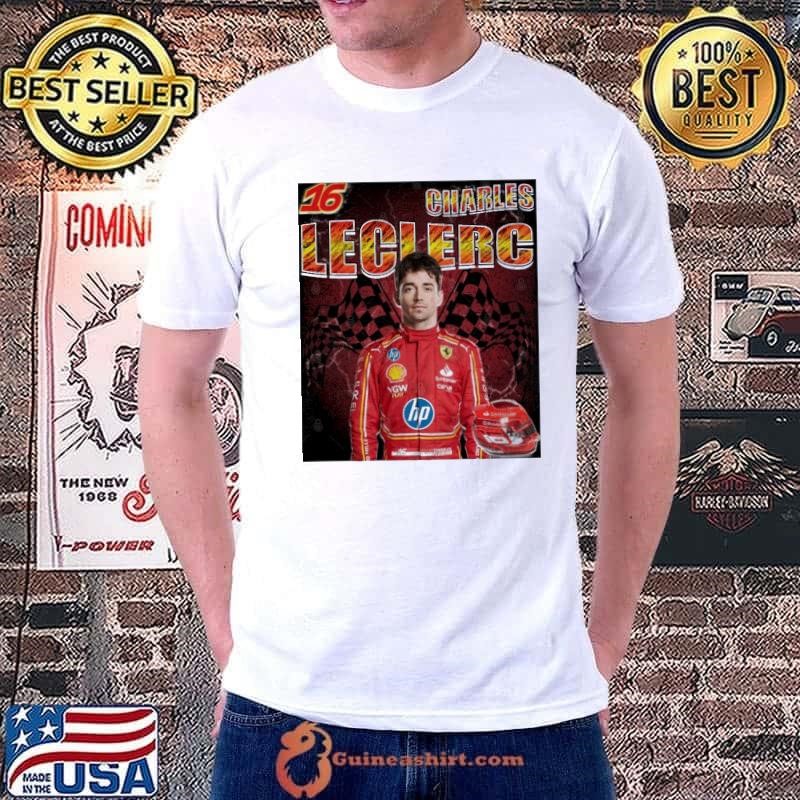 Charles Leclerc Monégasque racing driver currently racing Formula One Shirt