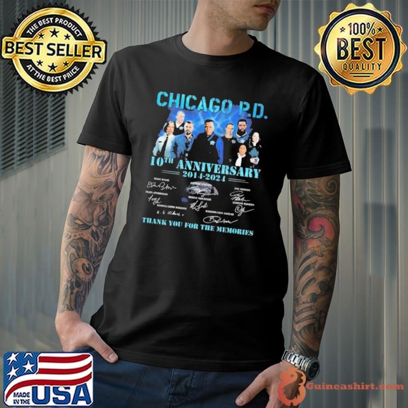 Chicago P.D. 10th Anniversary 2024-2024 Thank You For The Memories Unisex