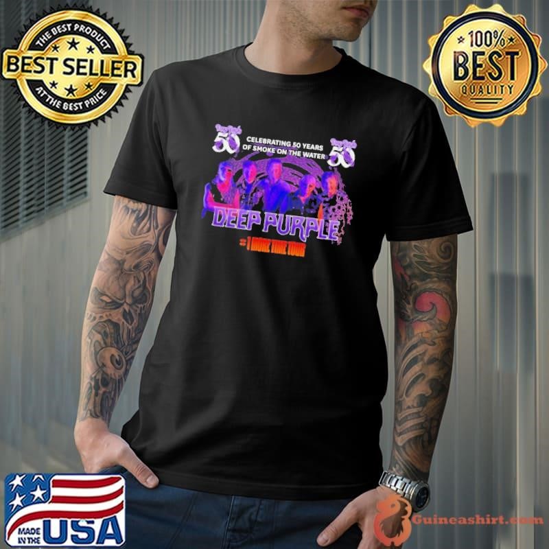 Deep Purple 1 More Time Tour 2024 50 Years Of Smoke On The Water Unisex