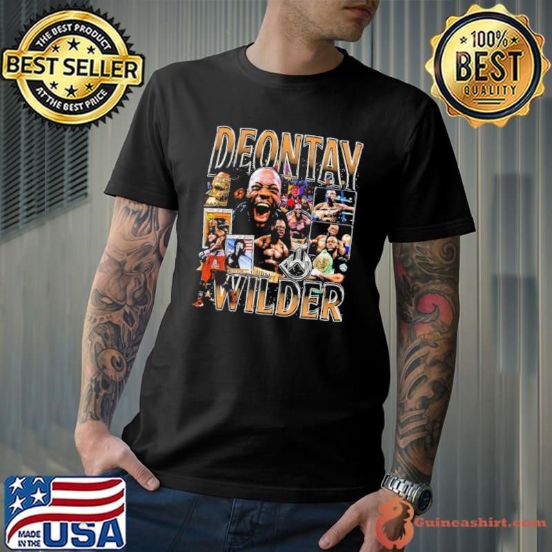 Deontay Wilder an American professional boxer Vintage Bootleg Unisex