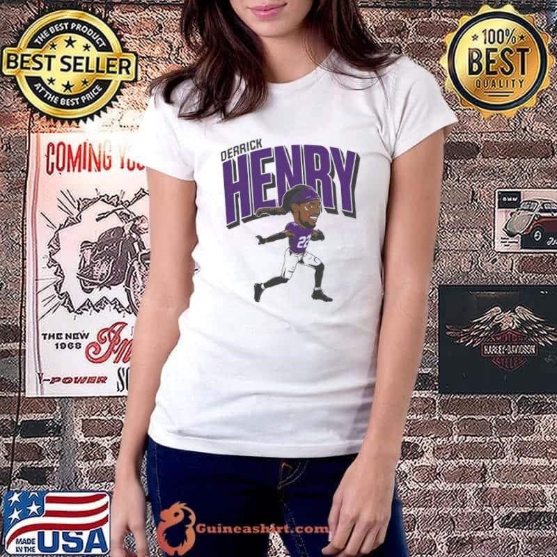 Derrick Henry American football running back Baltimore Caricature Shirt