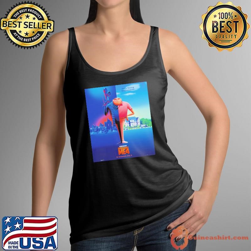Despicable Me 4 He Going Undercover Only Theaters July 3 2024 shirt