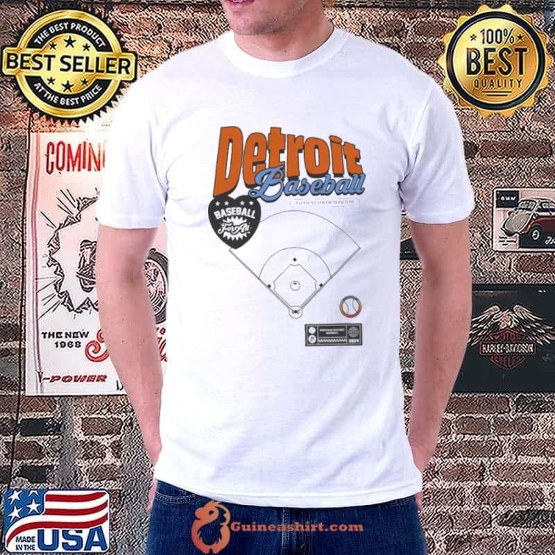 Detroit Tigers Baseball Pride Field Shirt