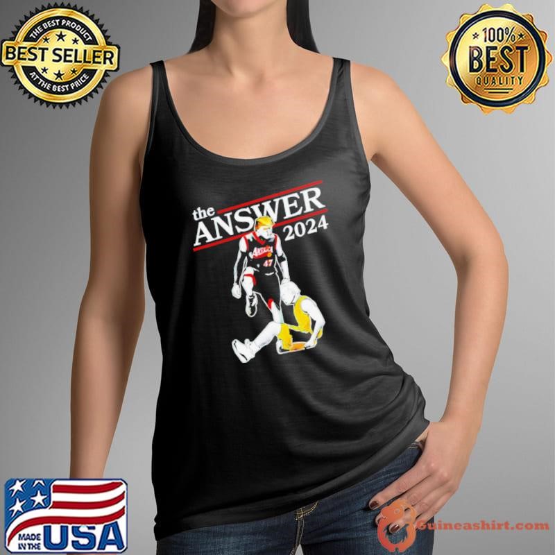 Donald Trump Vs Joe Biden The Answer 2024 shirt
