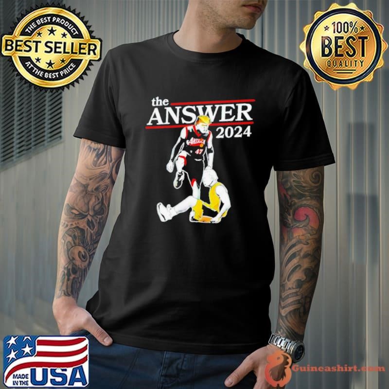 Donald Trump Vs Joe Biden The Answer 2024 Unisex