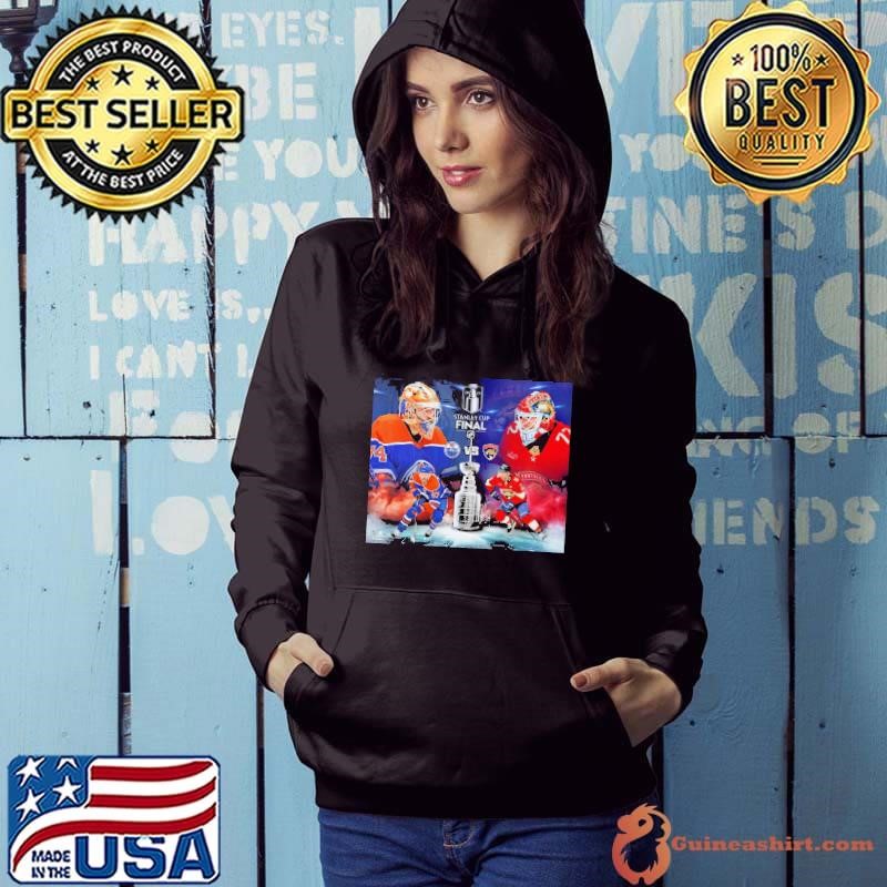 Edmonton Oilers vs. Florida Panthers 2024 NHL Stanley Cup Final Matchup Hoodie