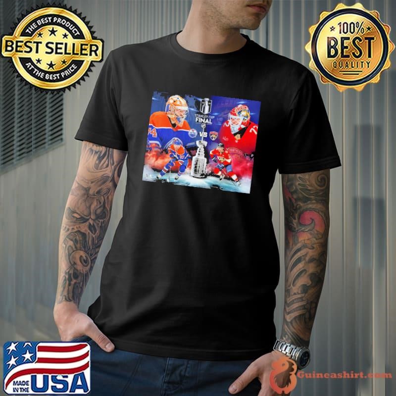 Edmonton Oilers vs. Florida Panthers 2024 NHL Stanley Cup Final Matchup shirt