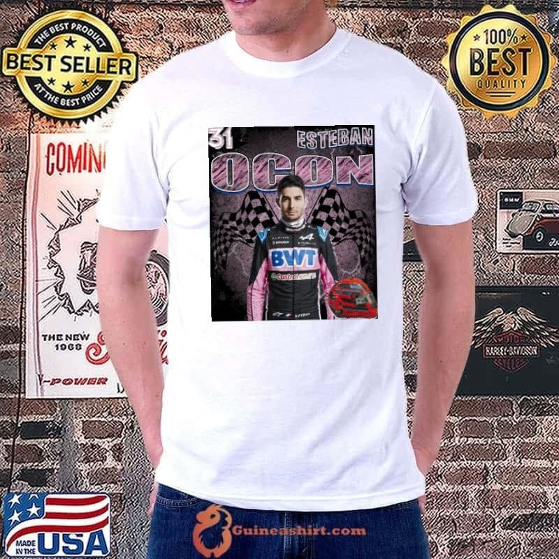 Esteban Ocon French racing driver currently competing in Formula One Shirt