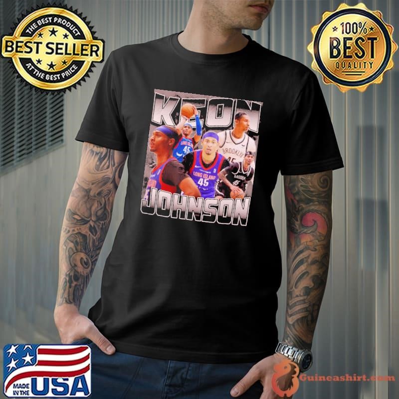 Funny Keon Johnson American professional basketball player Brooklyn Nets Shirt