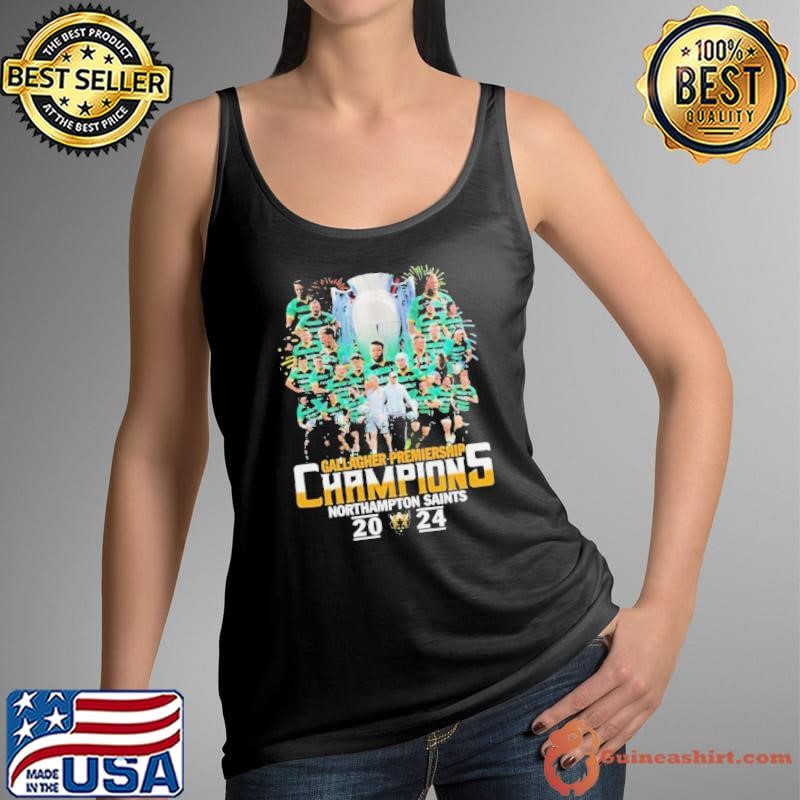 Gallagher Premiership Champions Northampton Saints 2024 Shirt