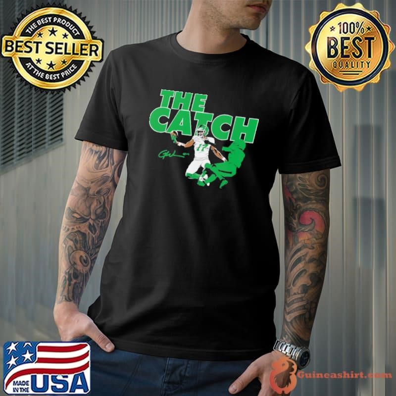 Garrett Wilson The Catch American football wide receiver New York Jets T-Shirt