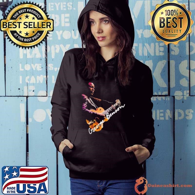 George Benson American jazz fusion guitarist singer and songwriter Hoodie