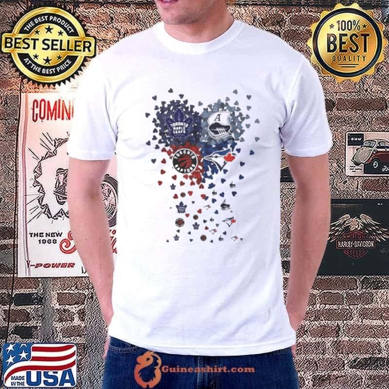 Heart Toronto Sports Teams Logo Shirt