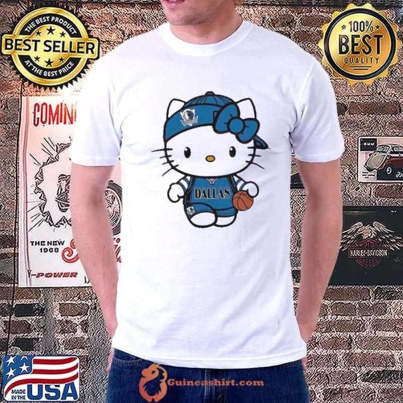 Hello Kitty Dallas Mavericks NBA Basketball Shirt