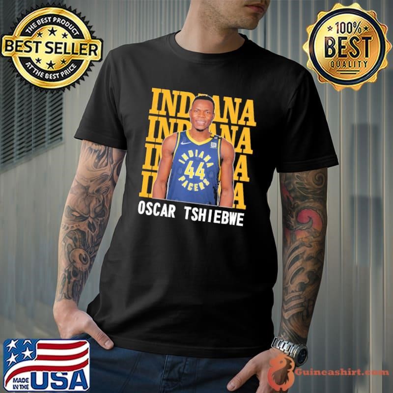 Indiana Pacers Oscar Tshiebwe Congolese professional basketball player T-Shirt